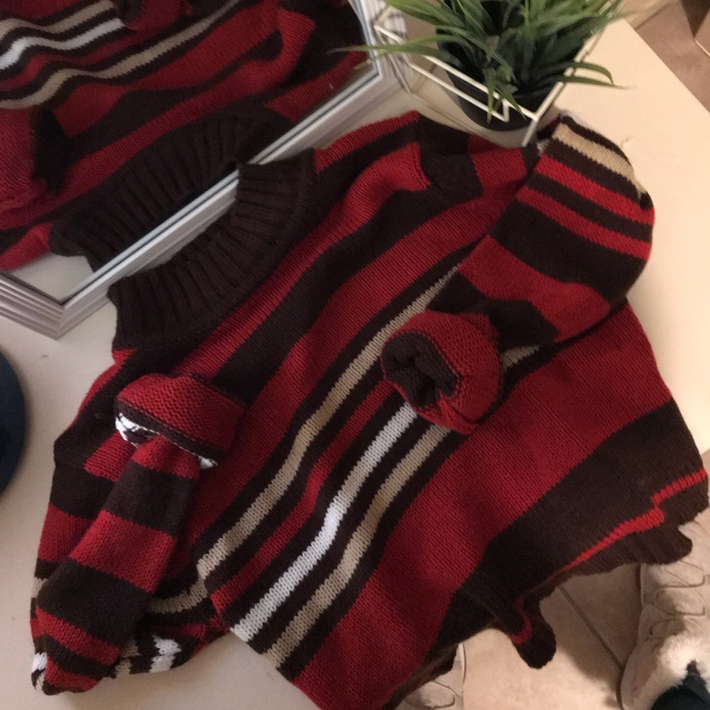 Crop long sleeve cozy sweater